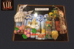 Hình ảnh bài thi fantasy tipbox cuộc thi Cosmo Nail Cup tại Malaysia