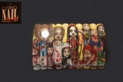 Hình ảnh bài thi NAIL ART TIP BOX cuộc thi cosmo nail cup tại Malaysia