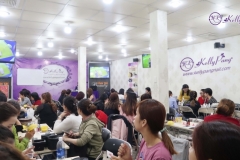 Hình ảnh và tác phẩm của các bạn học viên lớp Hoa Tết 2019 cùng cô Pang Mỹ Nguyên