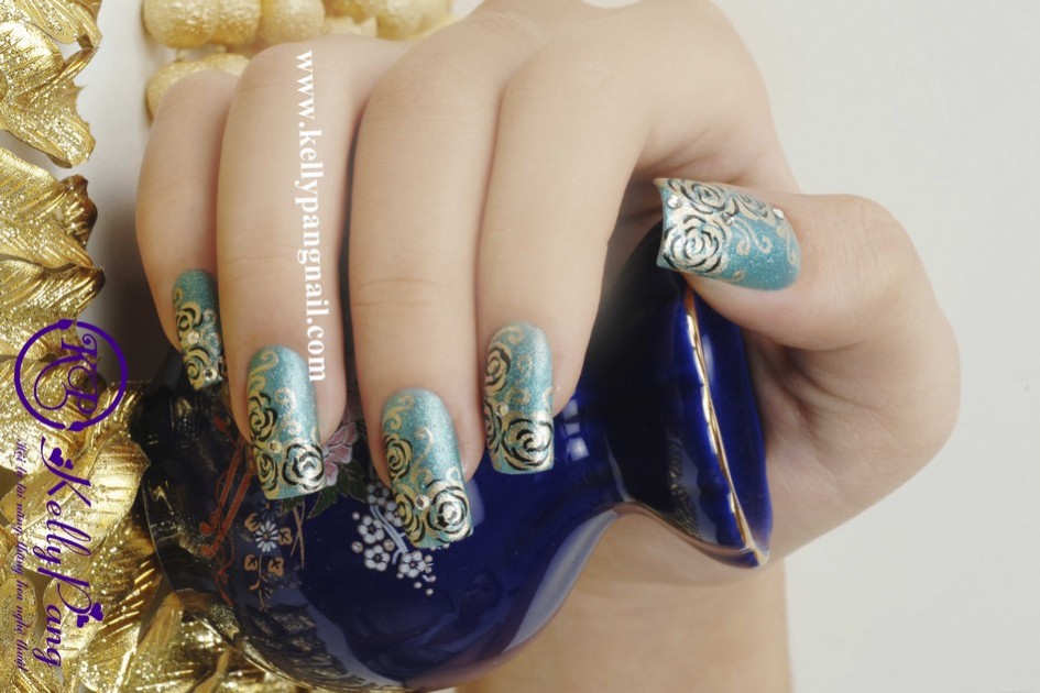 Cách Vẽ Mẫu Móng Hoa Hồng