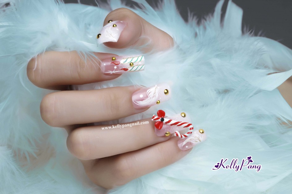 Cách Vẽ Mẫu móng Vui Xuân