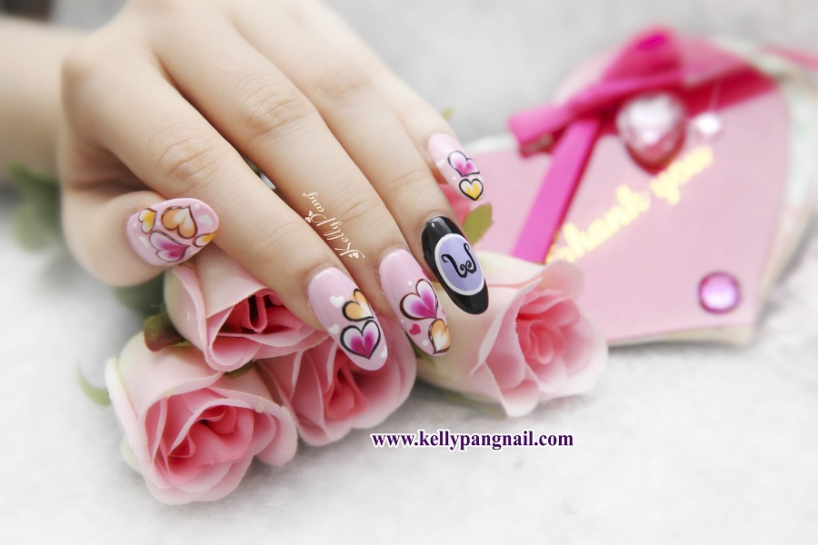 Cách Vẽ Mẫu móng Tím Xinh Ngọt Ngào