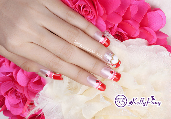 Cách Vẽ Mẫu Nail Cao Cấp – My Love