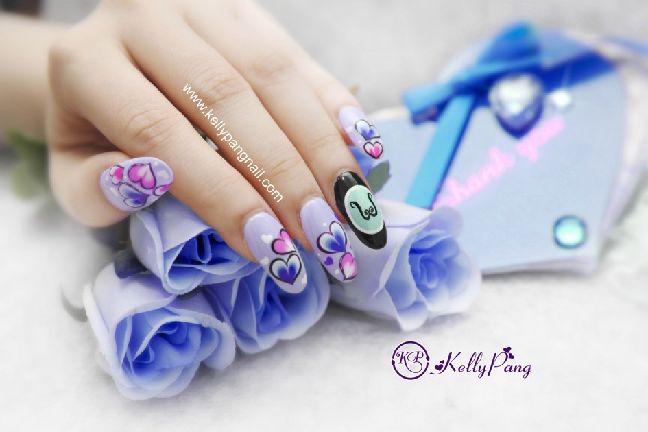 Cách Vẽ Mẫu Nail Xuân Yêu Thương