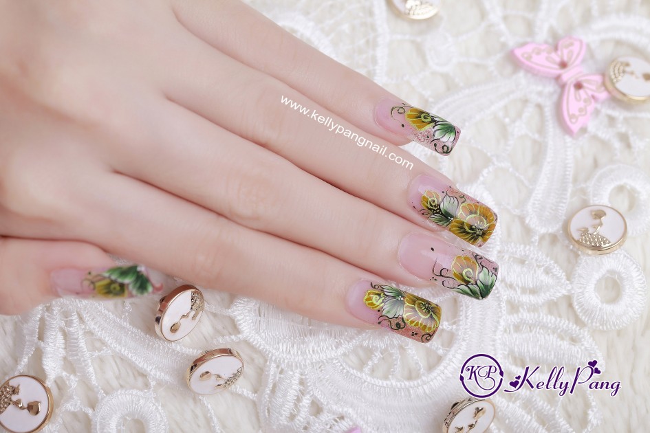 Cách Vẽ Mẫu Móng Khoe Sắc