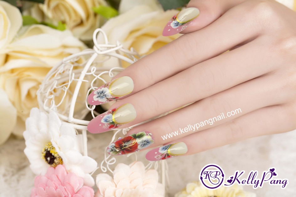 Cách Vẽ Mẫu Nail Hương Sắc Gọi Hè