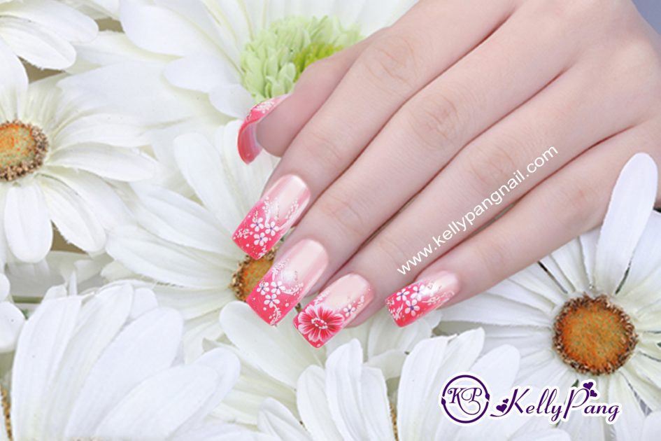 Cách Vẽ Mẫu Móng Mơ Hoa