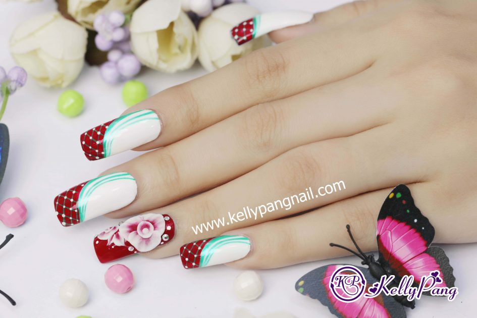 Cách Vẽ Mẫu Móng Hồn Bướm Mơ Tiên