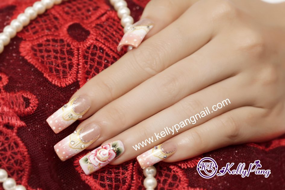 6 Bước Vẽ Mẫu Móng “Giọt Sương Ban Mai”