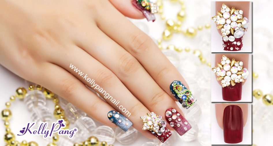 Cách Vẽ Mẫu Nail Sắc Màu Noel