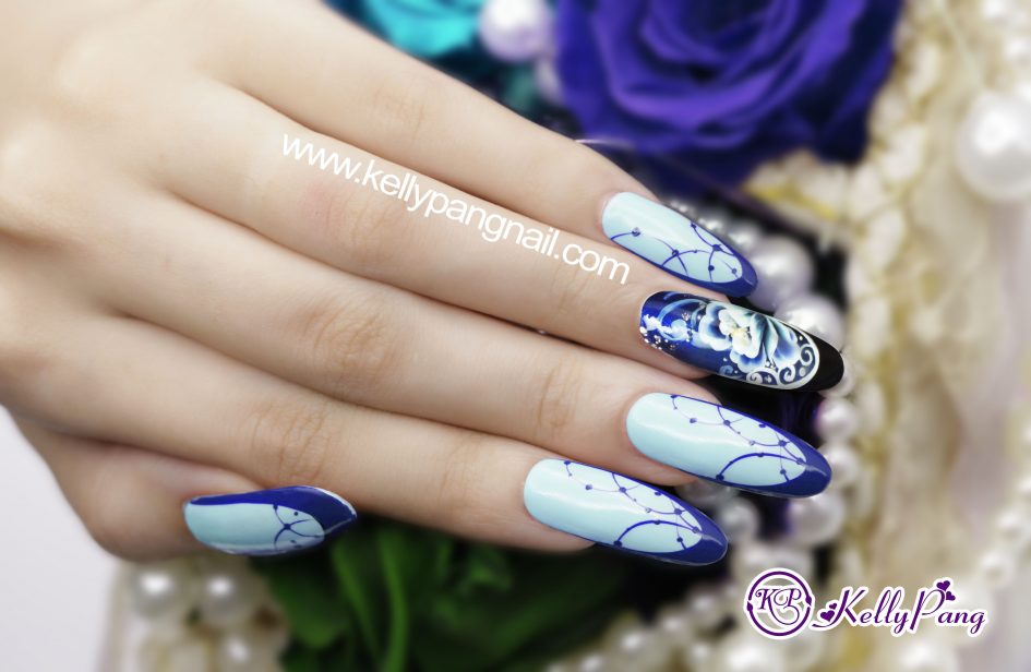 Cách Vẽ Mẫu Nail “Sắc Đẹp Vĩnh Cửu”