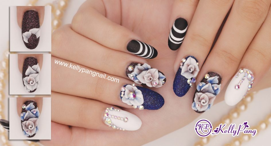 Cách Vẽ Mẫu Nail Hoa Linh Lan