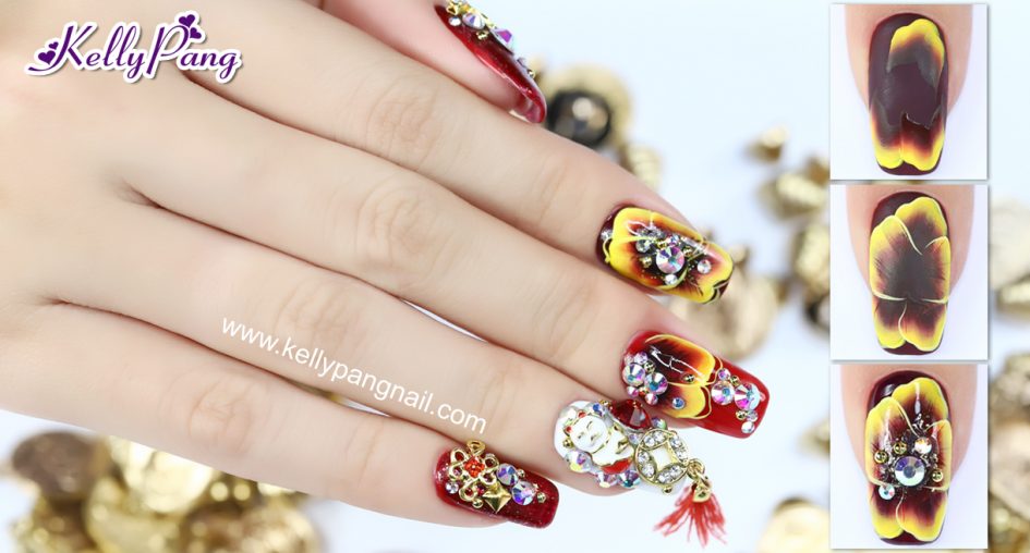 6 bước vẽ nail Cát Tường Như Ý 6 bước vẽ nail Cát Tường Như Ý