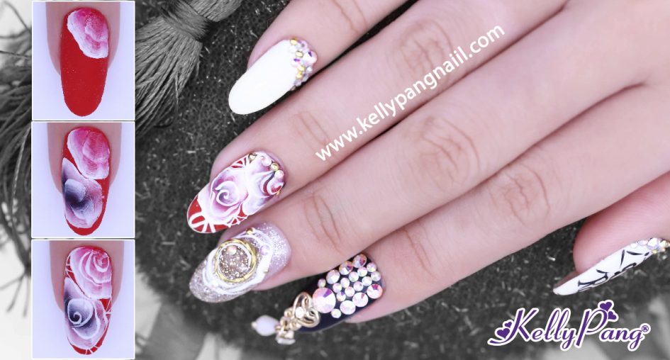 Click xem cách vẽ nail Hoa Cọ Bản Gel 3D Click xem cách vẽ nail Hoa Cọ Bản Gel 3D