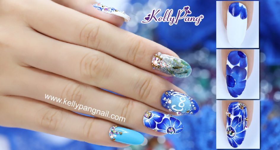 Click xem cách vẽ mẫu nail Hoa Biển