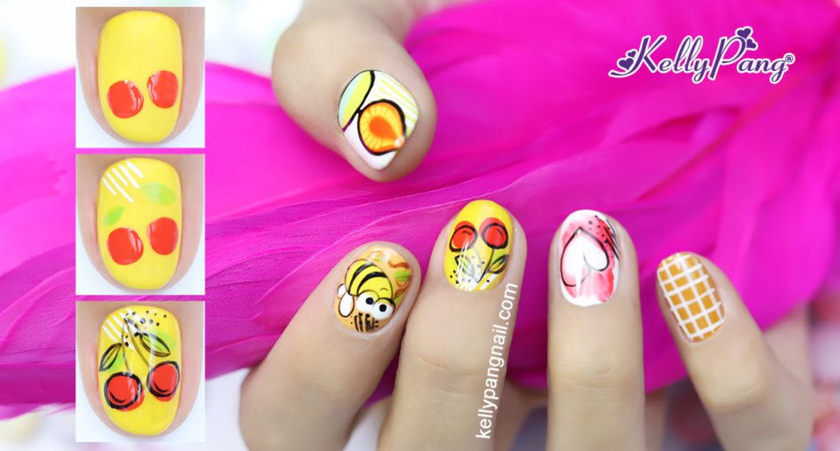 Click xem cách vẽ mẫu nail Cherry Siêu Cute Click xem cách vẽ mẫu nail Cherry Siêu Cute
