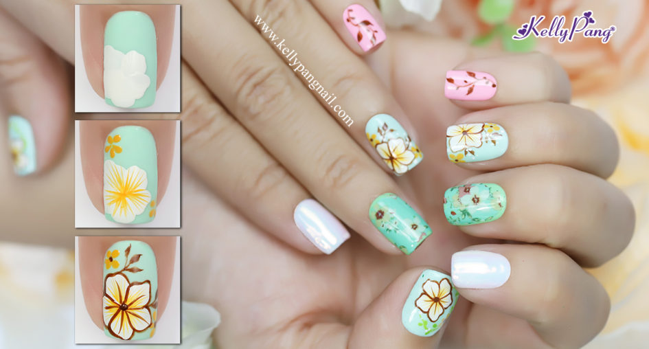 Click xem cách vẽ mẫu nail hoa màu pastel ngọt ngào Click xem cách vẽ mẫu nail hoa màu pastel ngọt ngào