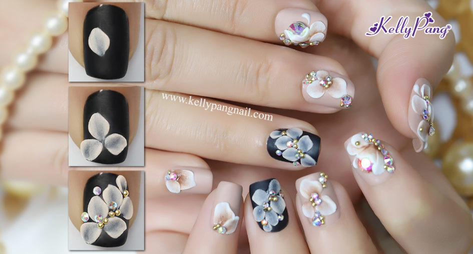 Click xem cách vẽ mẫu nail hoa nổi xinh xinh Click xem cách vẽ mẫu nail hoa nổi xinh xinh