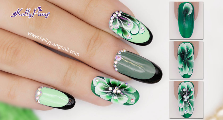 Click xem cách vẽ mẫu nail Cúc Đồng Tiền