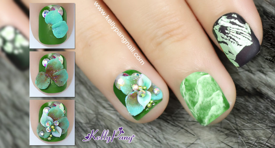 Click xem cách vẽ mẫu nail Hoa Nổi 3D