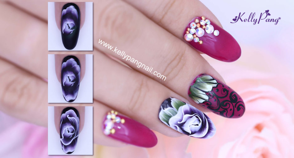 Click xem cách vẽ mẫu nail Hoa 3D siêu hút Click xem cách vẽ mẫu nail Hoa 3D siêu hút