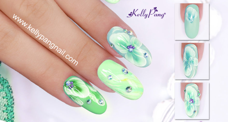 Click xem các bước vẽ mẫu nail Hoa Tường Vy Click xem các bước vẽ mẫu nail Hoa Tường Vy