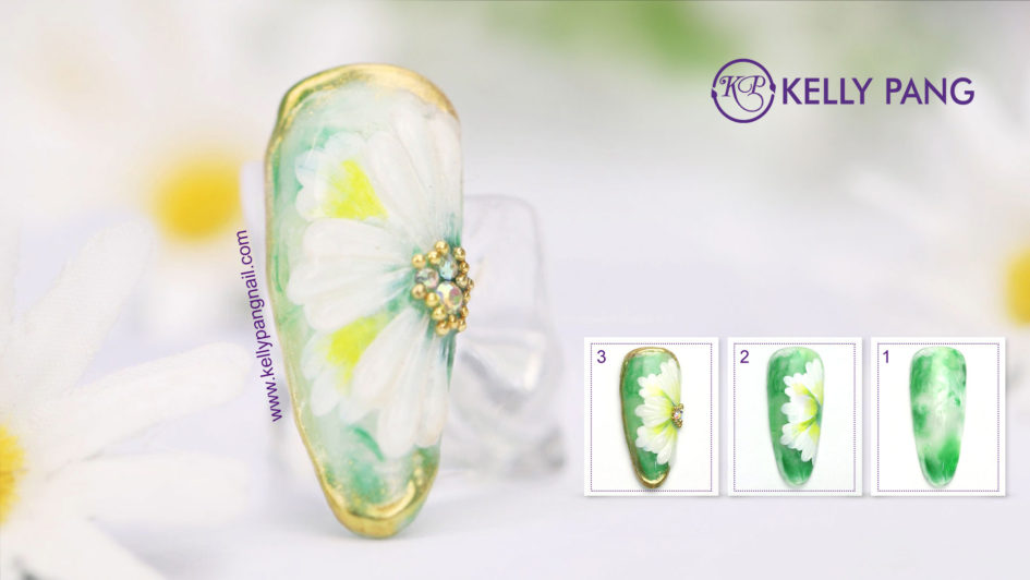 Click xem cách vẽ Nail Cúc Họa Mi