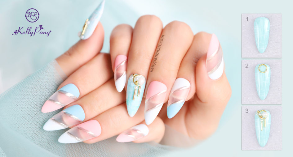 Nail Đính Đá Charm Độc Đáo