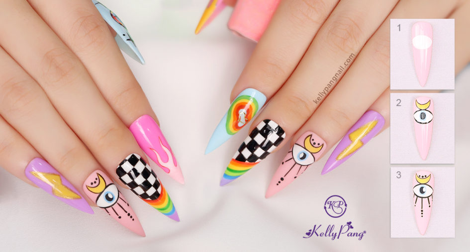 Kĩ Thuật Vẽ Cọ Nét Gel – Nail Eyes