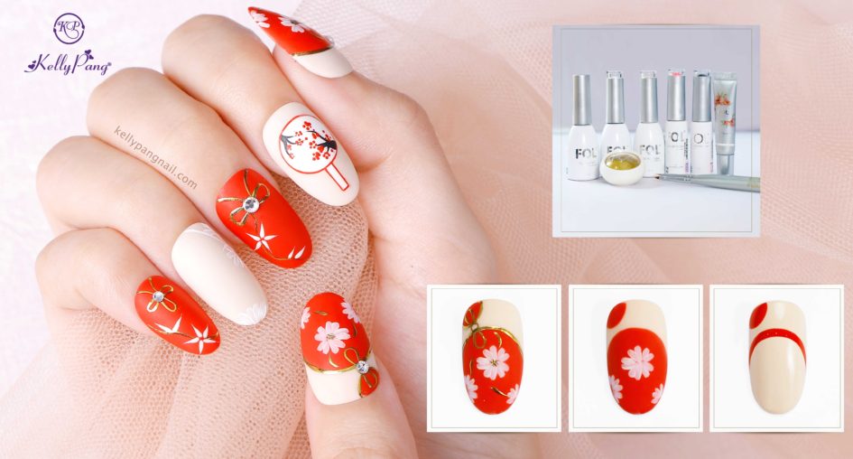 Cách Vẽ Nail Cúc Mùa Xuân