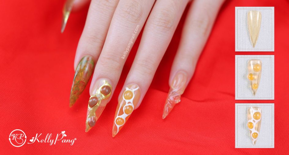 Cách Vẽ Nail Marble Độc Lạ