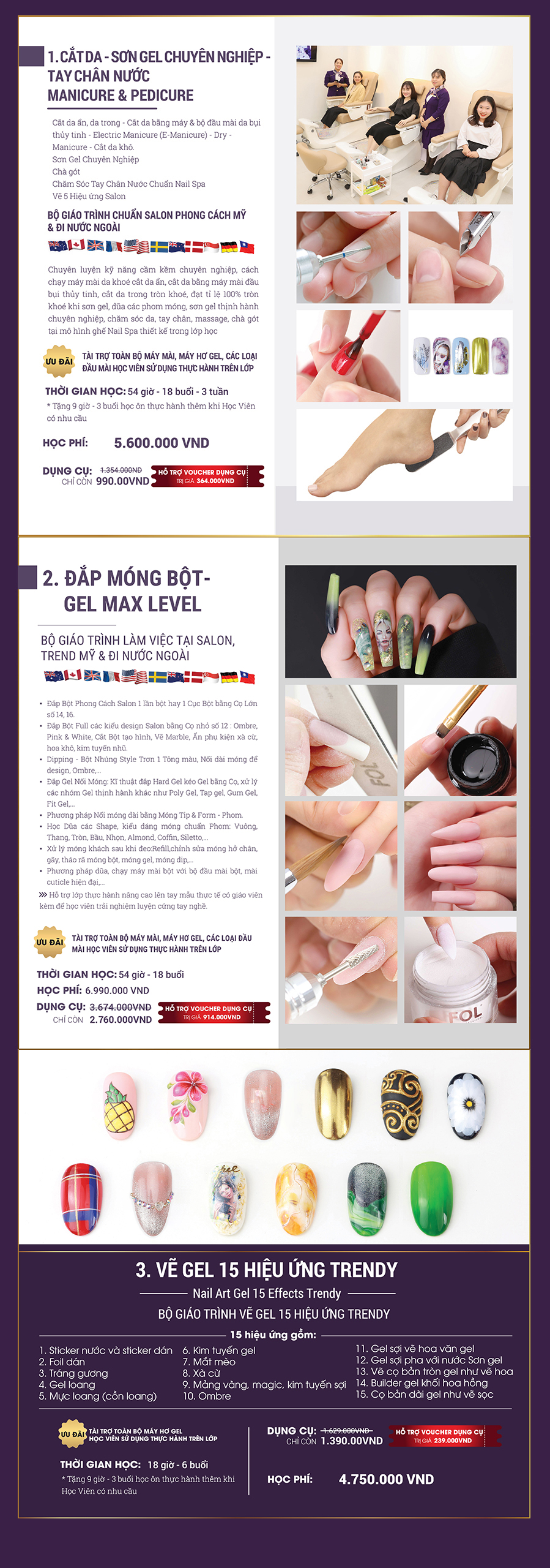 Nail cấp tốc cho người đi nước ngoài
